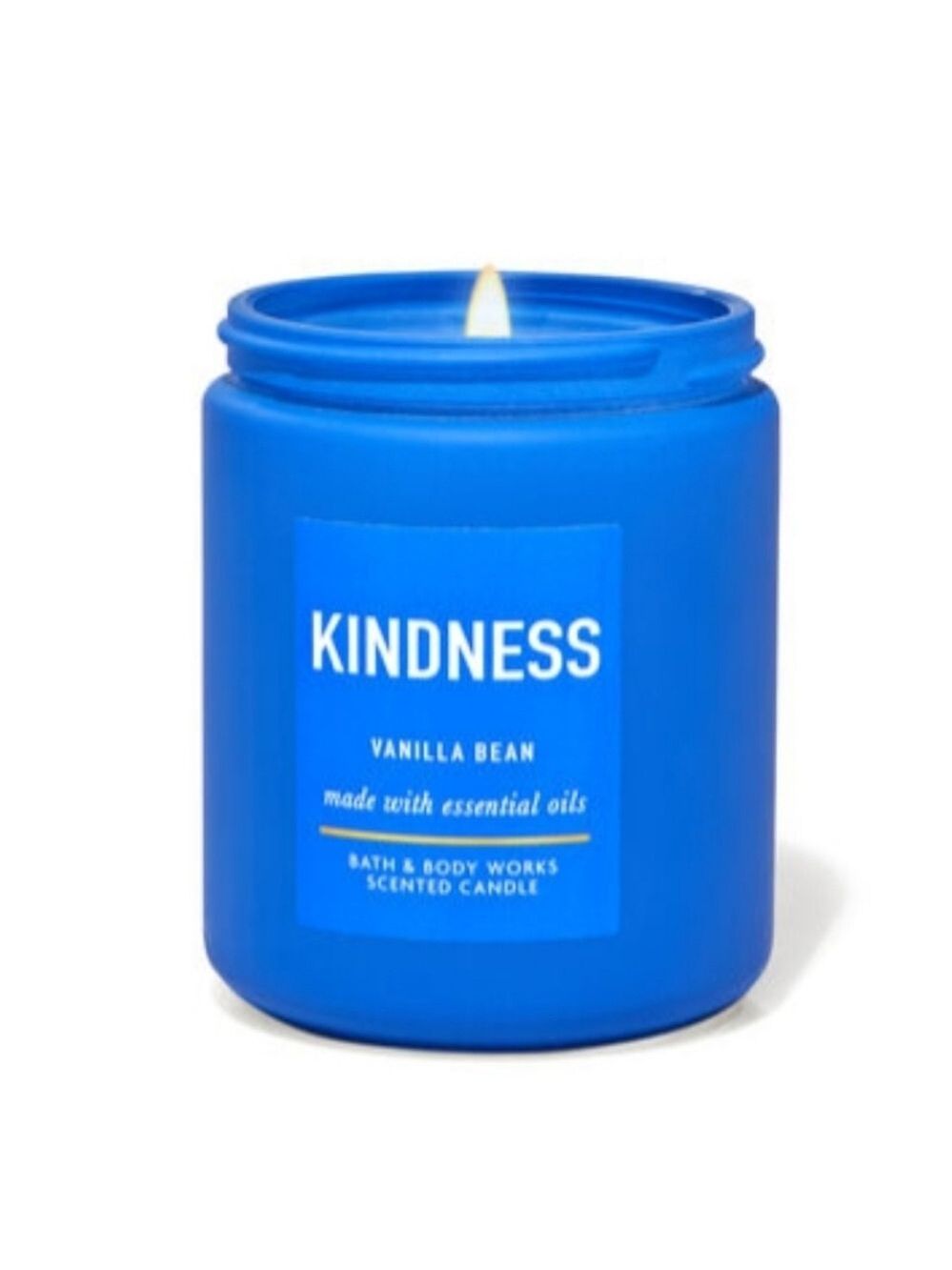 💙 "KINDNESS" VANILLA BEAN SINGLE WICK CANDLE
